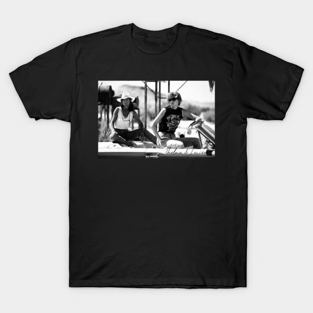 Thelma & Louise - Retro T-Shirt by HectorVSAchille